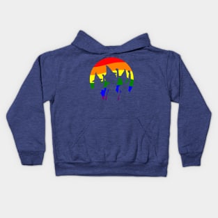 Witches Vote-Gay Pride! Kids Hoodie